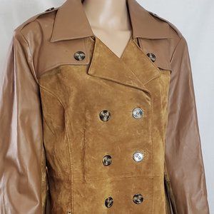 IMAN GENUINE LEATHER COAT